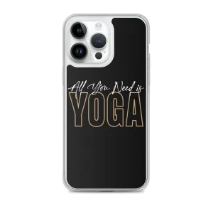 All You Need is Yoga Clear Case for iPhone®