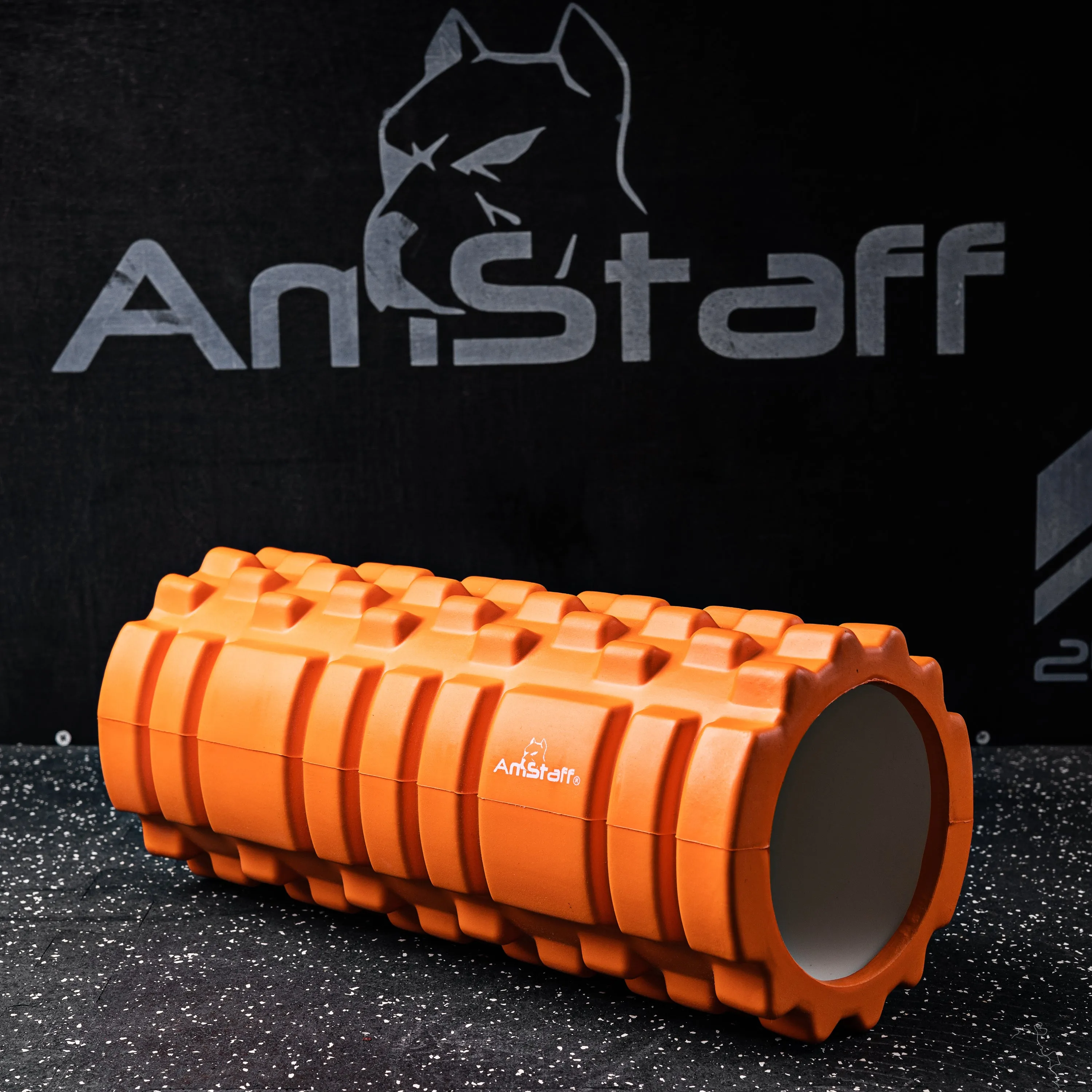 Sure! Heres an optimized title for the product:

AmStaff Extra-Firm Textured Grid Foam Roller for Deep Tissue Muscle Massage and Recovery