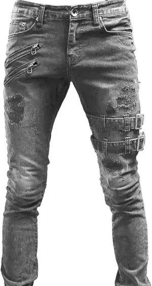 AYGJKIE Men's Vintage Military Tactical Pants Trousers Men's Cargo Men's Trousers Jeans Parachute Cargo Pants Men Trousers