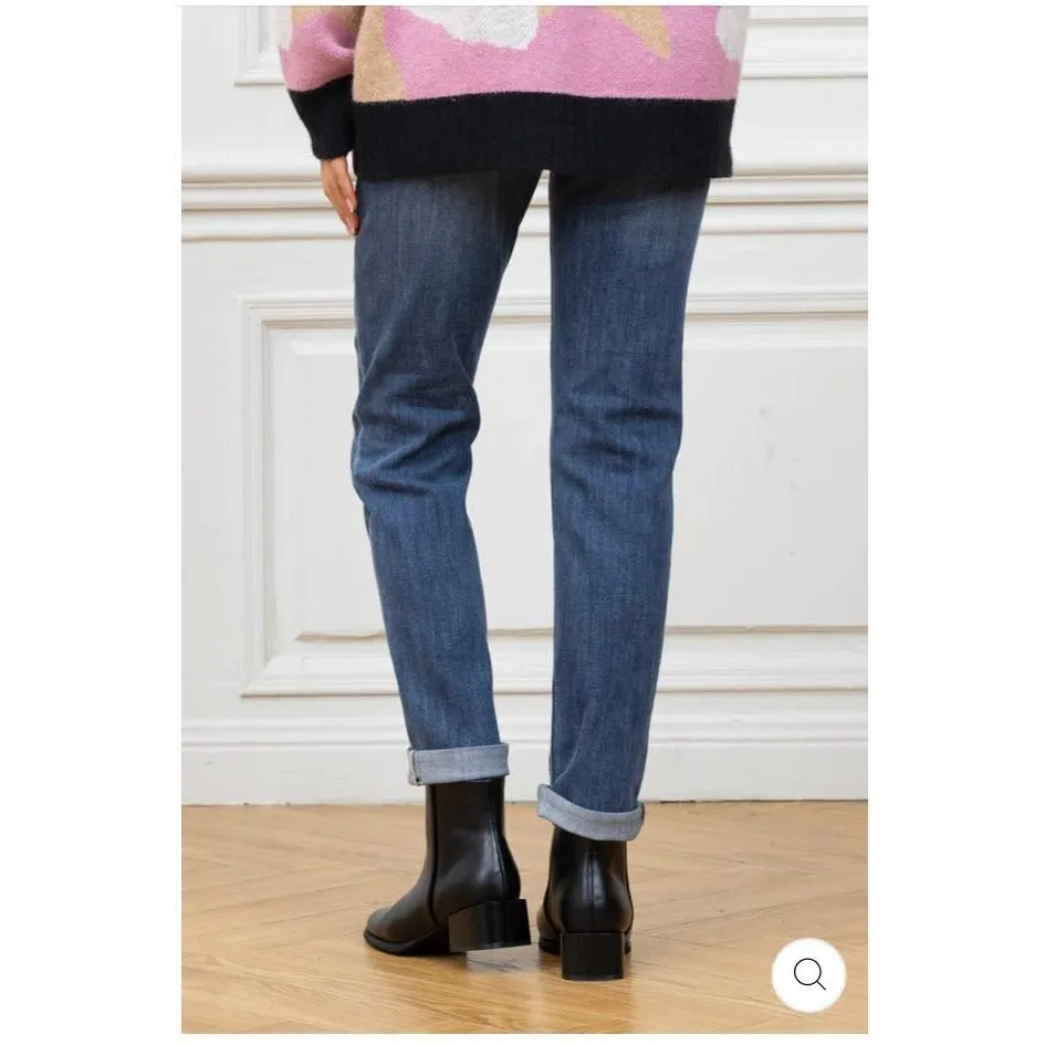 Bamboo Denim - Slight Distress