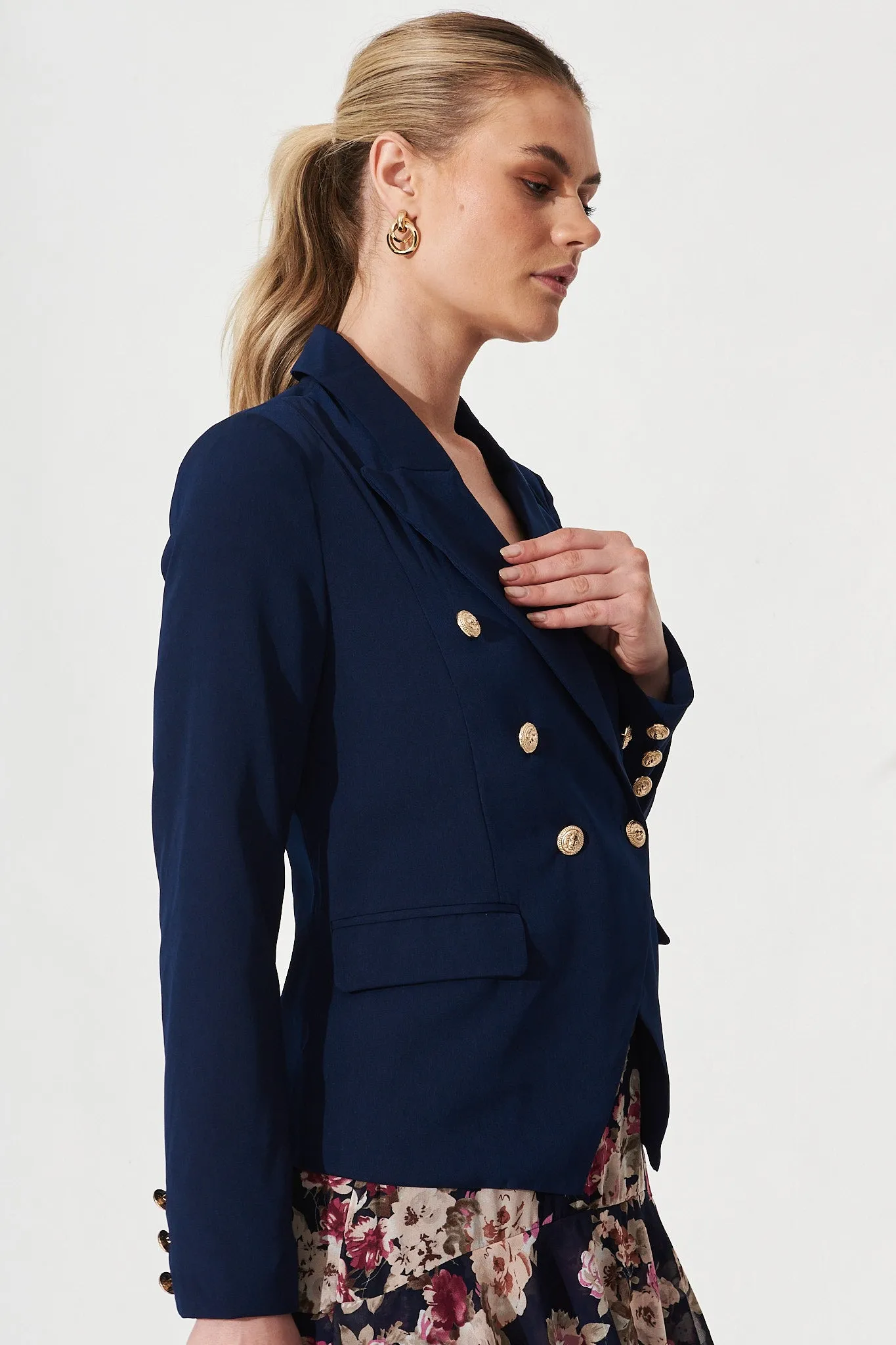 Christine Blazer In Navy
