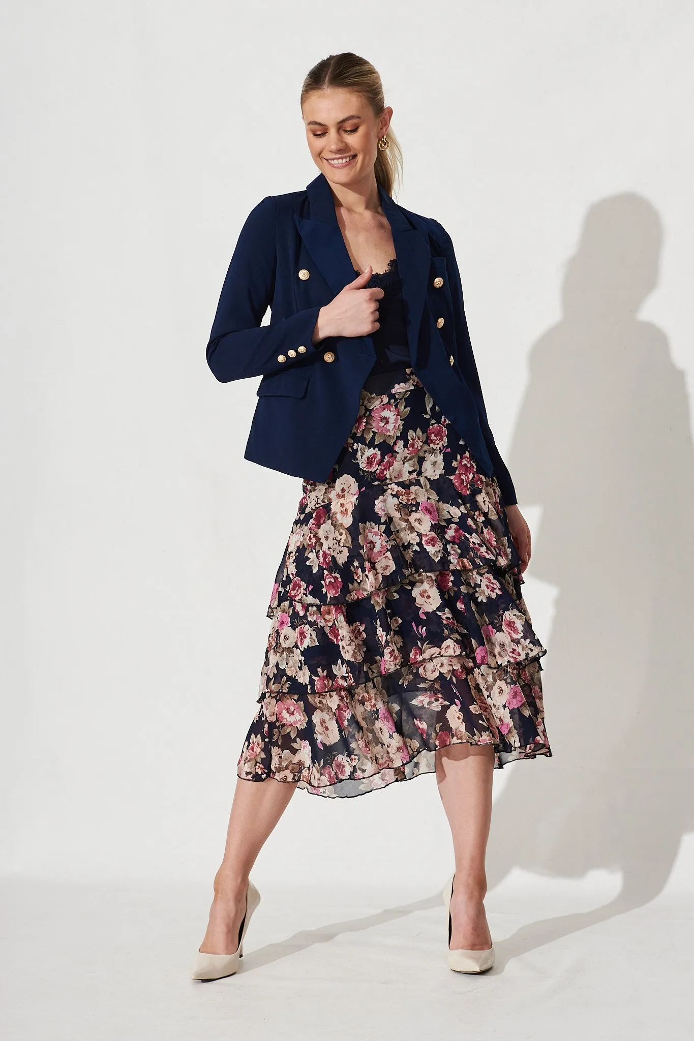 Christine Blazer In Navy