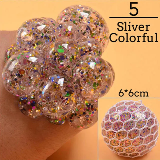 Colorful Grape Ball Anti Stress Toys