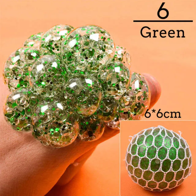 Colorful Grape Ball Anti Stress Toys