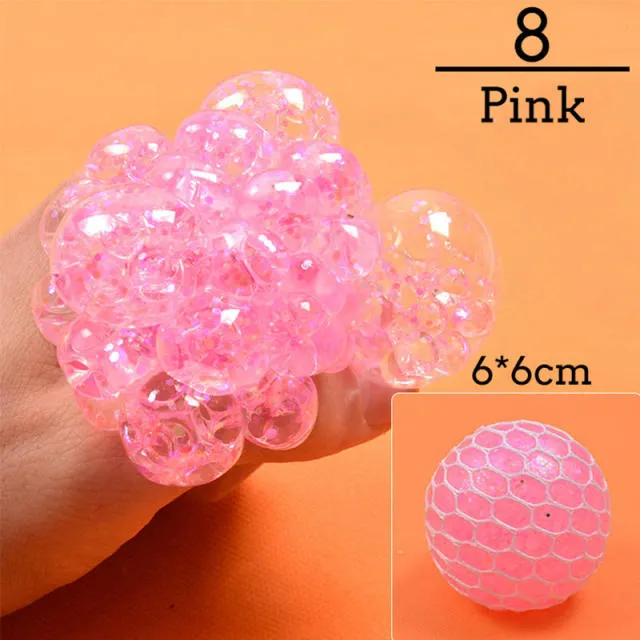 Colorful Grape Ball Anti Stress Toys