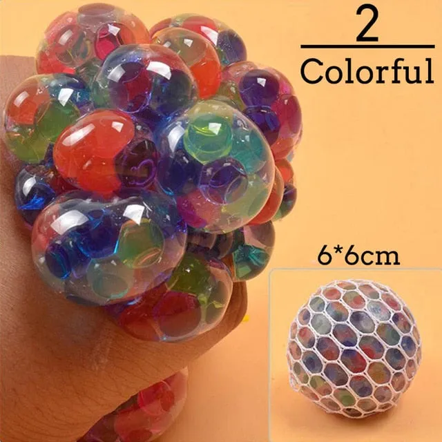 Colorful Grape Ball Anti Stress Toys