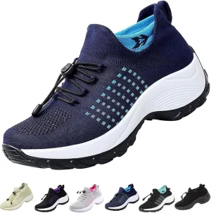 Comfortwear Ortho Shoes for Women, Ortho Stretch Cushion Shoes Plantar Fasciitis, Orthopedic Comfort Wear Nurse Shoes Sneakers