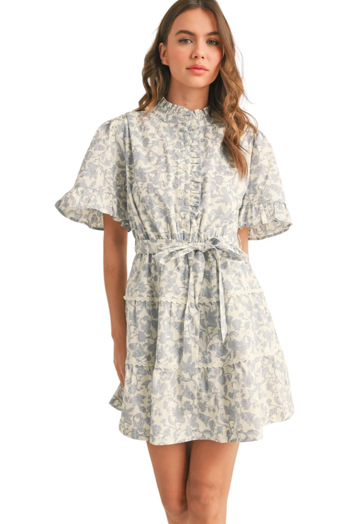 Delta Floral Mini Dress