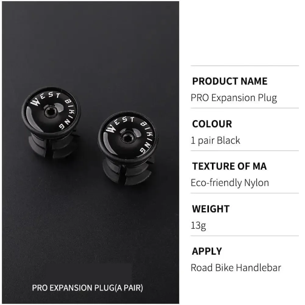 Eco-friendly Lightweight Handle Bar Plugs