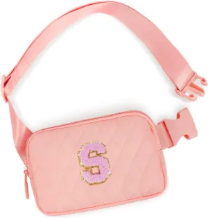 Essentials for Girls - Travel Essentials,Teen Girl Essentials,Essentials for Teen,Cute Teen Trendy Stuff Belt Bag for Women Girls Kids - Peach Bag,Pink S