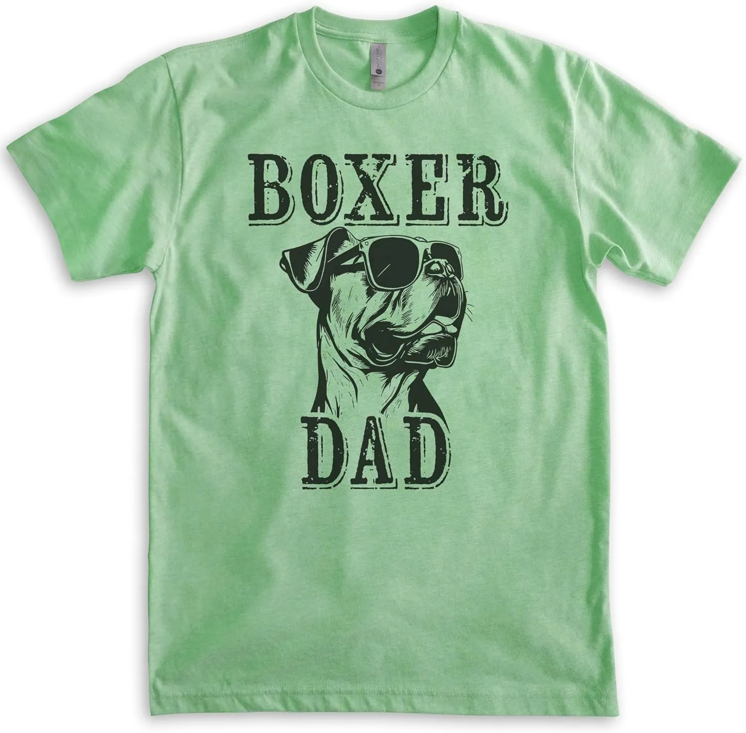 EVERTREE CLOTHING Boxer Dad T-Shirt, Unisex Men's Shirt, Boxer Dog Owner, Best Dog Dad Gift