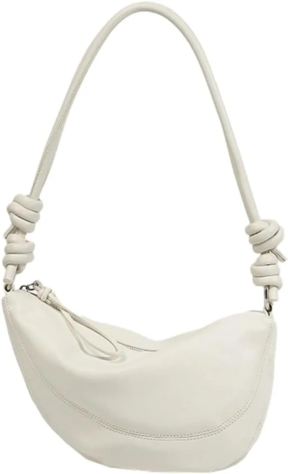 Fashion Shoulder Bags for Women Vegan Leather Tote Purse Small Handbag Y2k Dumpling Top Handle Satchel Underarm Bag