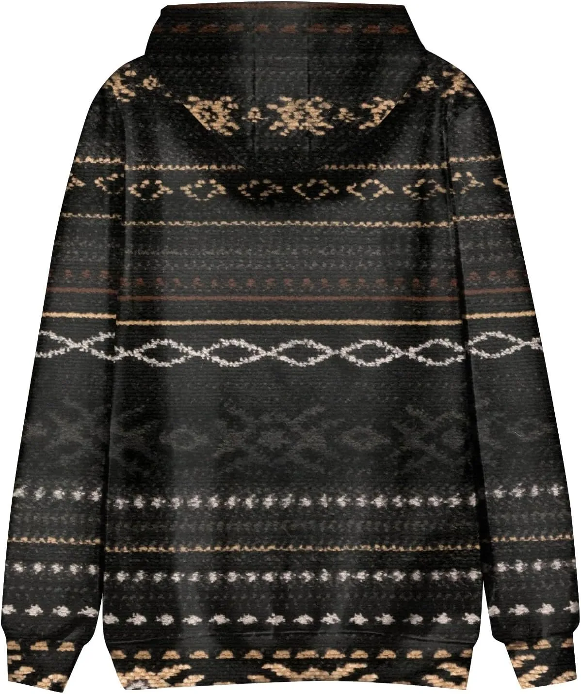 GOFULY Men'S Fashion Hoodies & Sweatshirts Casual Fall Western Aztec Print Graphic Hoodies Long Sleeve Pullover Hoodies