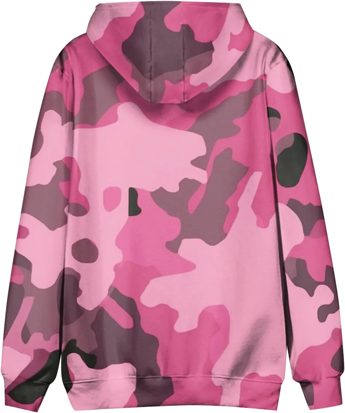 GOFULY Men'S Hoodies Camo Sweatshirts Fashion Fall Hoodies Pullover Drawstring Winter Long Sleeve Shirt With Kangaroo Pocket