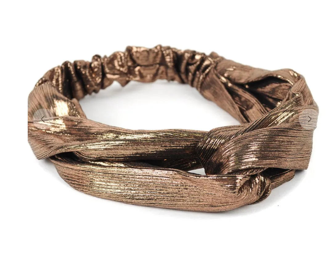 #H55 Shimmer Headband and Scrunchie Set