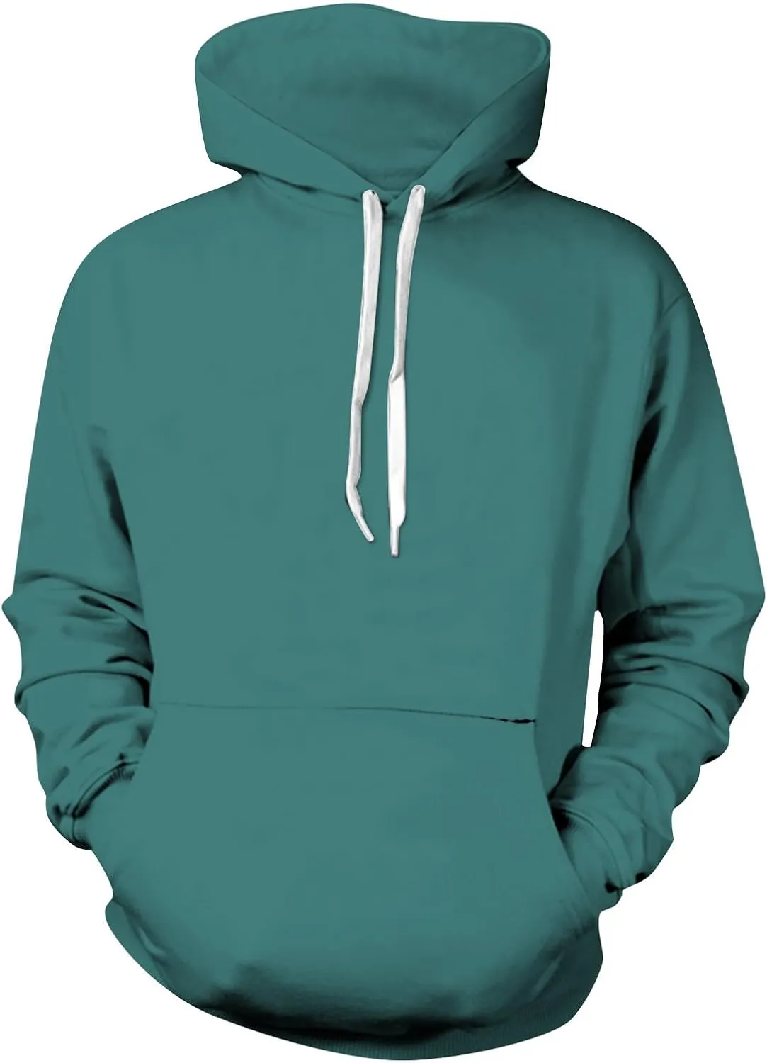 Hoodies for Men 2024 Men's Fleece Pullover Hoodie Loose Fit Ultra Soft Hooded Sweatshirt with Pockets