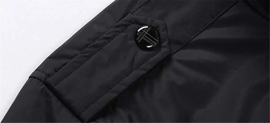 HZCX FASHION Men's Classical Bomber Jackets Casual Sports Windbreaker Jackets
