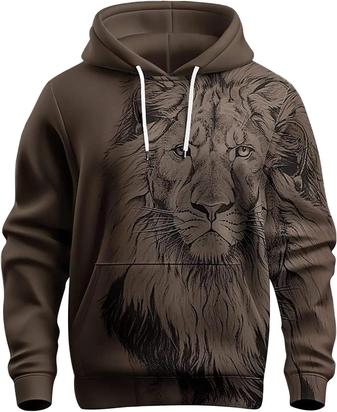 LCMTWX Men'S Sweatshirts Winter Vintage Long Sleeve Hoodie Half Zipper Hooded Sweatshirt Top Workwear For