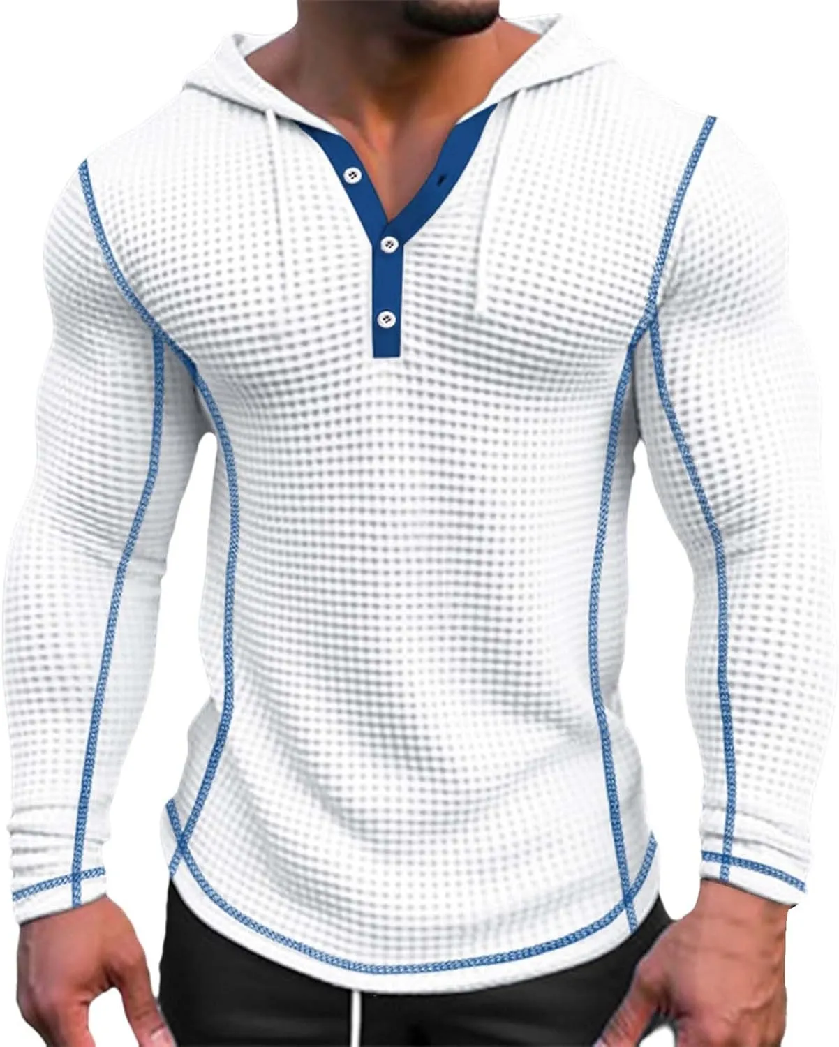 Long Sleeve Hooded Sweatshirt Pockets Mens Simple Casual Loose Hoodless Oversize Zipper Solid Stand Collar Hoodless