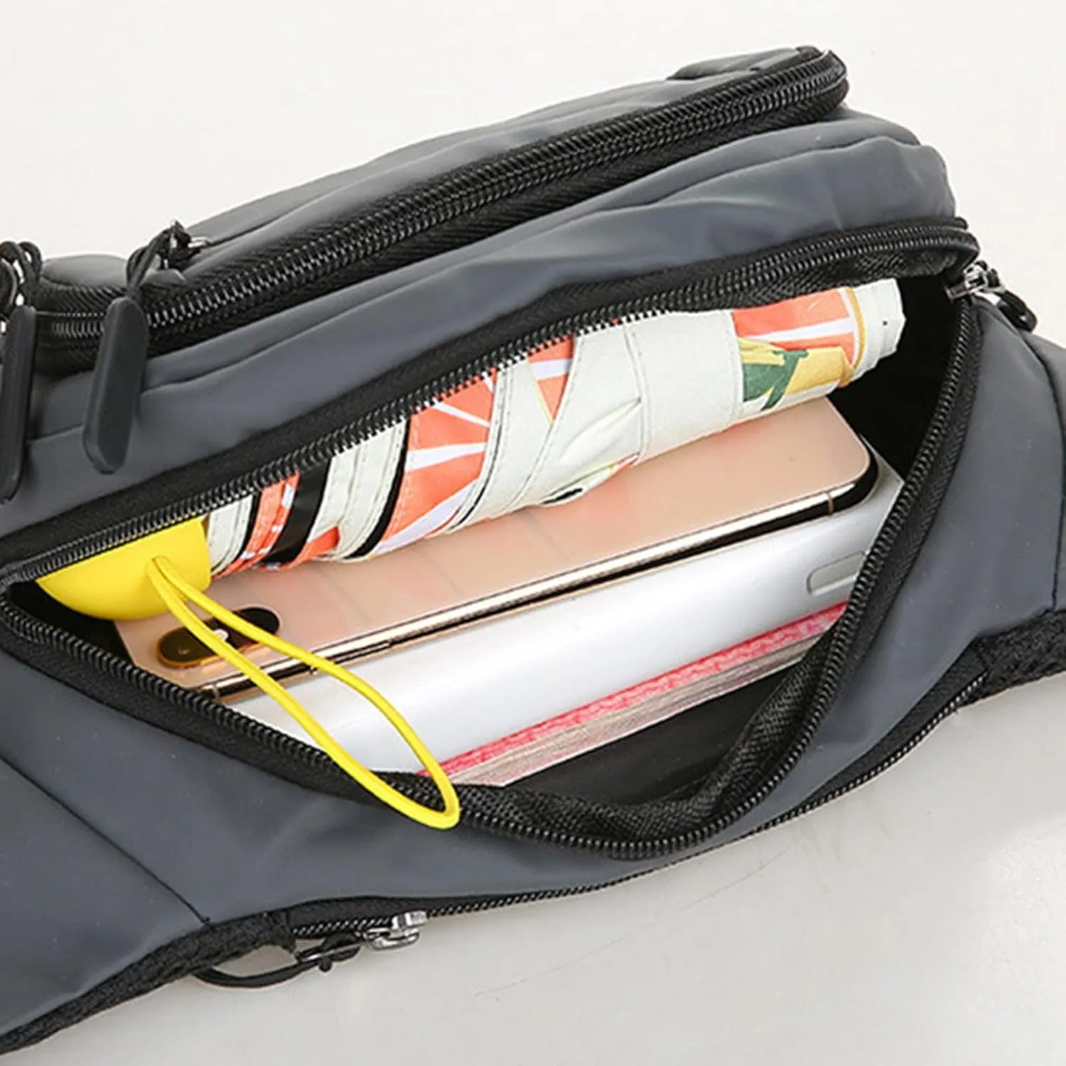 Men And Women Fashion Capacity Messenger Bag Simple Casual Shoulder Bags Waist Bag Running Belt Waist Pack for Men (Blue, One Size)