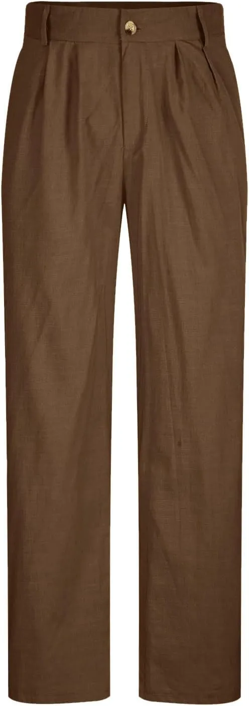 Men Trousers Casual Jogger Work Pants Men's Straight-Fit 5-Pocket Comfort Stretch Chino Trousers Mans Autumn Pants