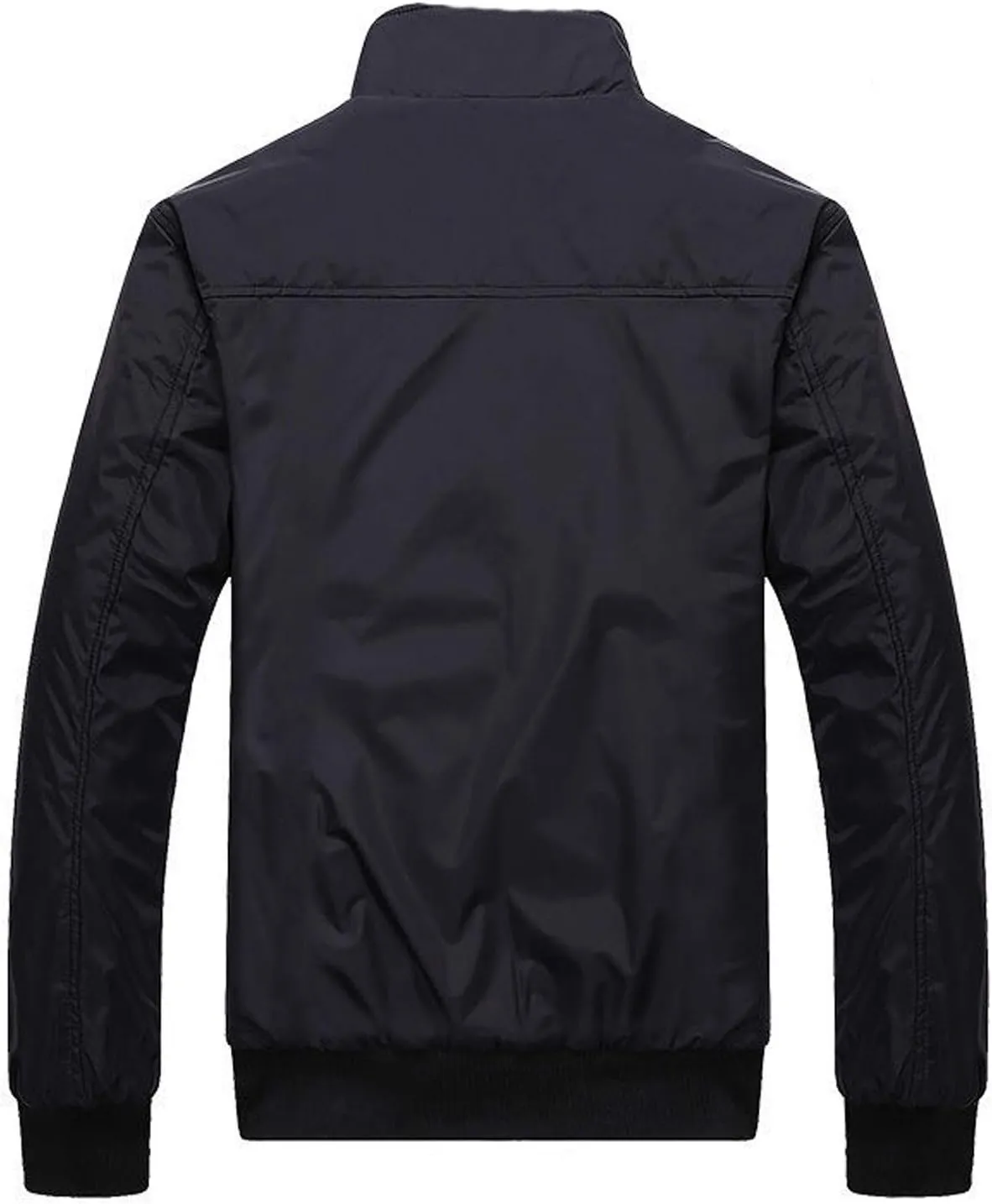 Men's Bomber Jackets Lightweight Water Resistant Fall Full Zip Casual Jackets Slim Fit Windbreaker Jackets Sportswear