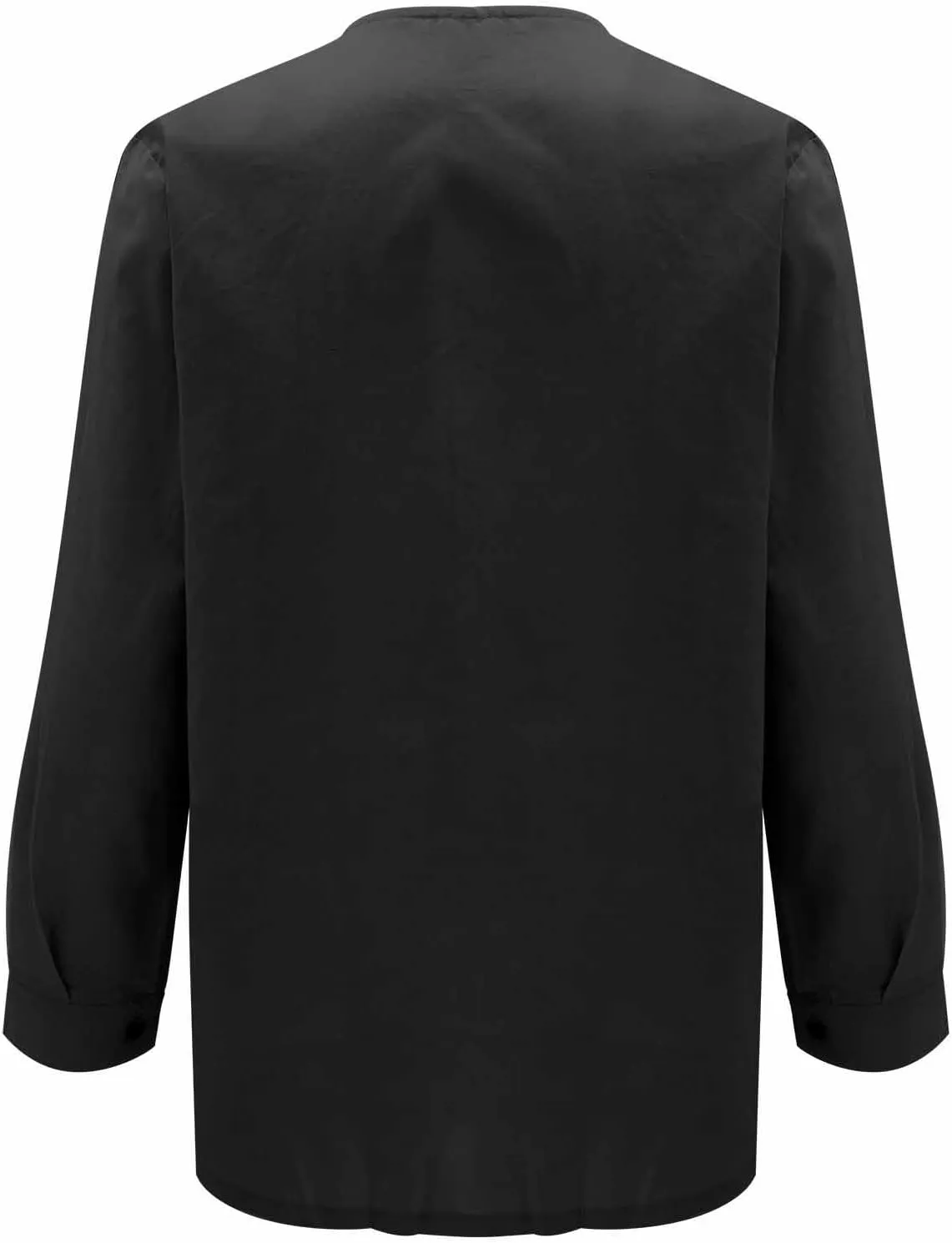 Mens Casual Cotton Linen Shirt Boatneck Long Sleeve Regular Fit Cozy Shirts Combat Active Button Down Beach Trend Top