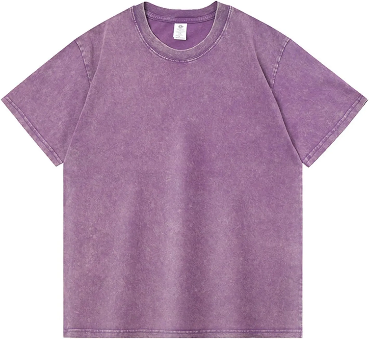Men's Fashion Tshirts Graphic Crewneck T-Shirts Casual Short Sleeve Solid Color Basic Tee Shirt, M-4XL