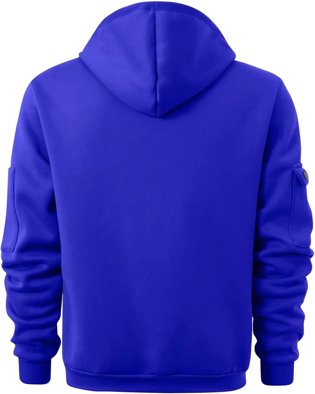Mens Hoodies Pullover Oversized Long Sleeve Zip up Hooded Sweatshirt Drawstring Casual Jacket Sweater Fall Coat