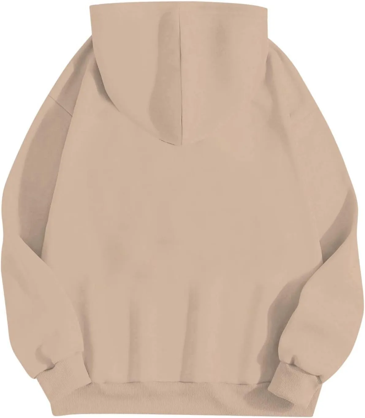 Mens Oversized Hoodie Casual Pullover Long Sleeve Hooded Sweatshirts Trendy Loose Fit Letter Print Hoodies for Men
