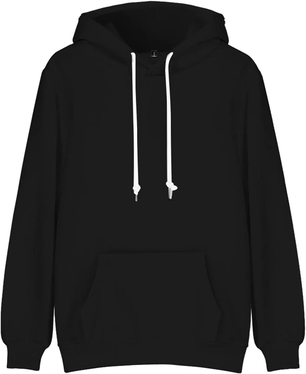Mens Solid Color Basic Sweatshirt Long Sleeve Knit Sweatshirt Drop Shoulder Pullover Top Loose Slim Sweatshirt
