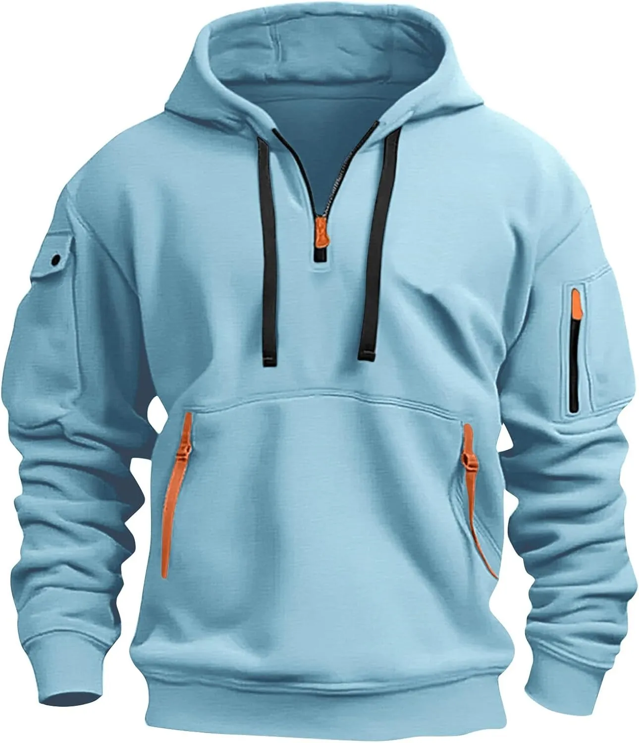 Mens Zip Up Hoodie Oversized Long Sleeve Tactical Hoodies: Vintage Sweater Graphic Aztec Ugly Sweater Sweatshirts