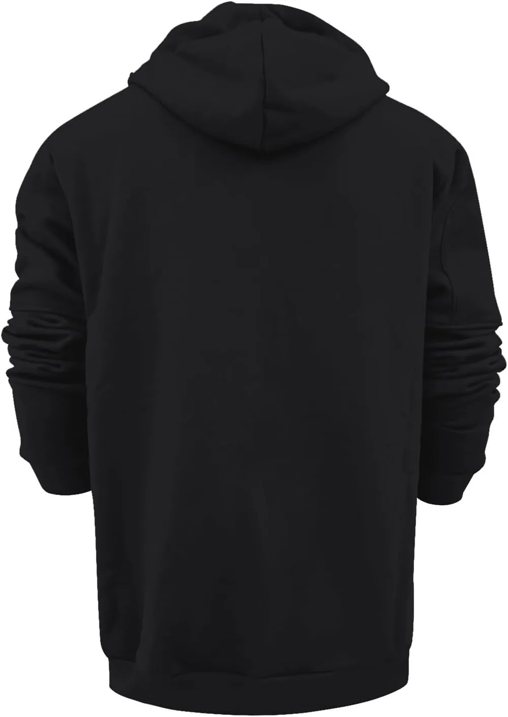 Mens Zip Up Hoodies Heavyweight Fleece Sports Track Jackets Sweatshirts for Gym Running