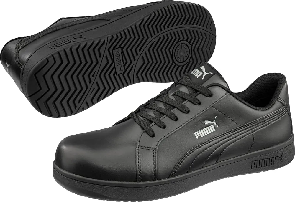 PUMA Men's Iconic Black Eh Industrial Shoe