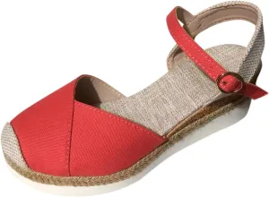 Sandals Womens Summer Comfortable Dressy Platform Womens Sandals Casual Cross Ankle Strap Wedge Sandals Women