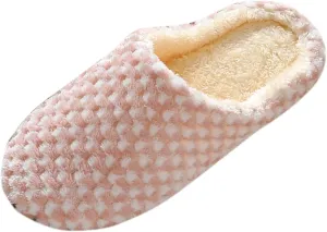 SBGMoSJ Memory Foam Slippers for Women Washable Slippers House Slippers for Men Indoor Outdoor Hotel Slippers Washable Christmas Curtains Gifts for Women 2023