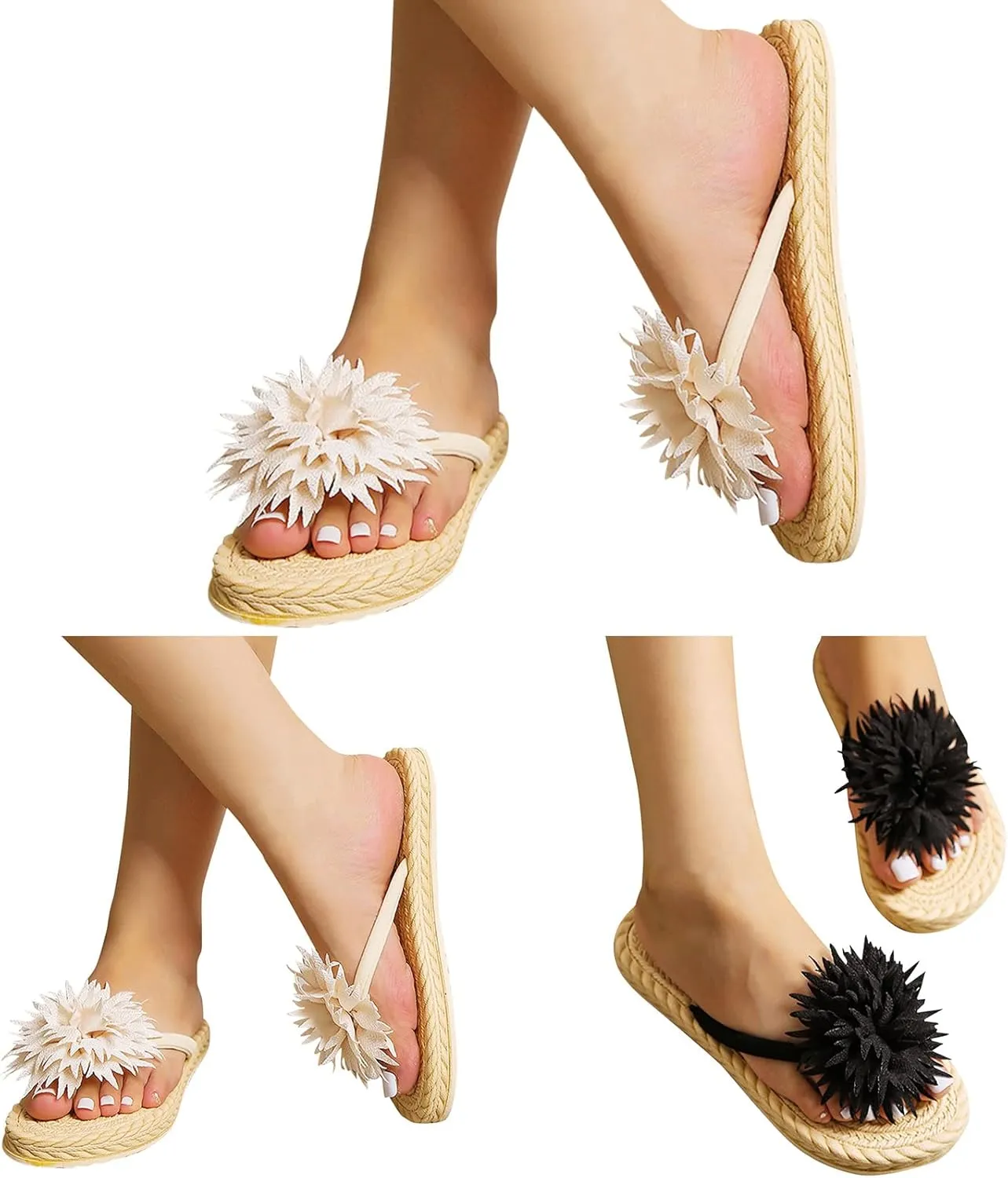 Women Flip Flops Comfortable Slip on Walking Thong Sandals Water Sandal for Women Womens Orthopedic Sandal