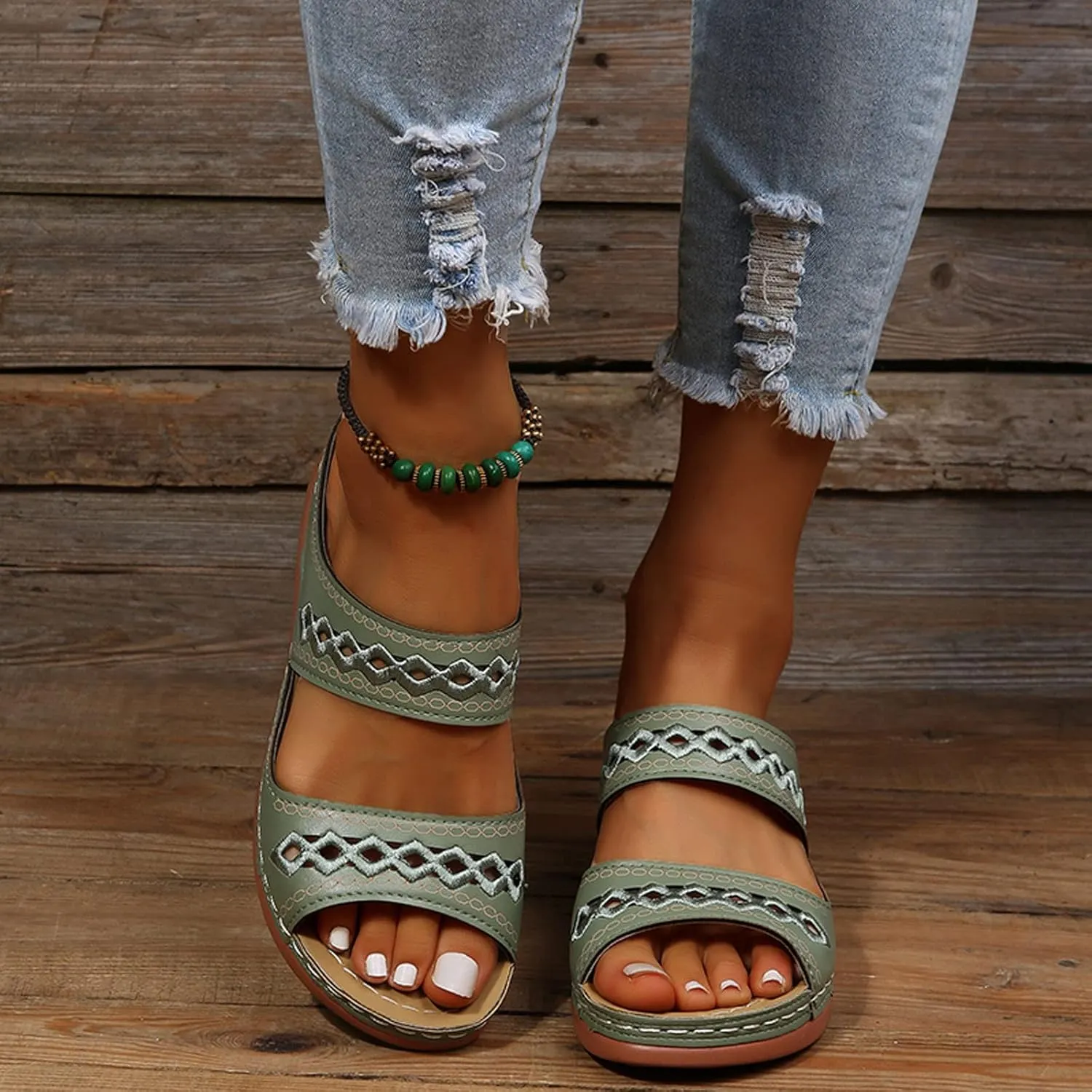 Women Wedge Sandals Dressy Wedge Sandals for Women Soft Womens Sandal Comfortable Summer Shoes for Womens 2025