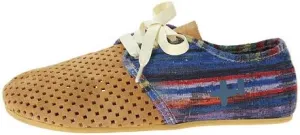 Women's Mustard/Batik Jazz Goat Suede Medium / 11 B(M) US