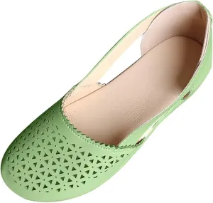 Womens Orthopedic Slip-On Loafers Breathable Hollow Out Wedge Sandals Fashion Open Back Flats Walking Shoes Comfortable Orthotic Shoes for Foot and Heel Pain Relief
