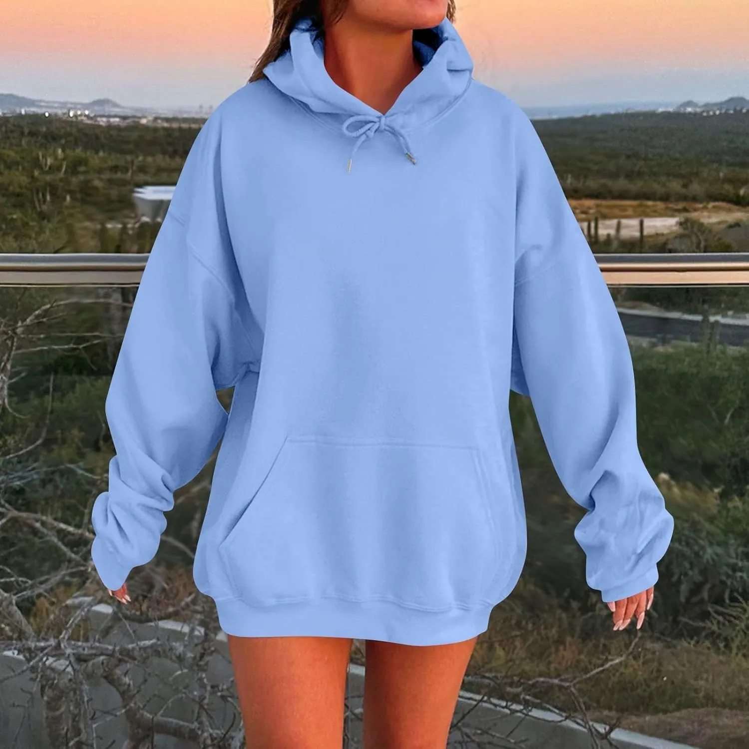 Womens Oversized Hoodies Winter Cute Sweatshirts Pullover Fashion Tops Trendy Outfits