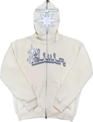 Womens Oversized Zip Up Hoodie Y2K Casual Long Sleeve Black Hooded Sweatshirt 90s Solid Zipper Jacket Cute Tops