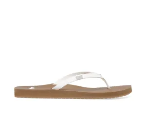 Women's Yoga Joy - White/Tan