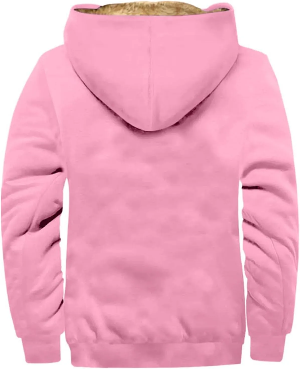 Ymosrh Men's Sweatshirt Fleece Hoodie Zip Up Fall Winter Solid Pullover Sweatshirt Casual Jacket Coat Hoodies, S-5XL